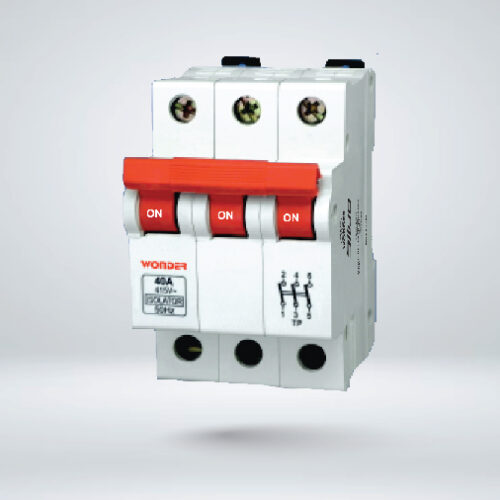 Isolator Triple Pole