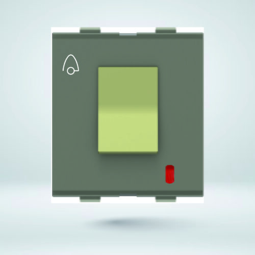2M 10AX Bell Push Switch With Switch Kenzo