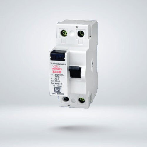 Double Pole RCCB Leaker Circuit Breaker ELCB