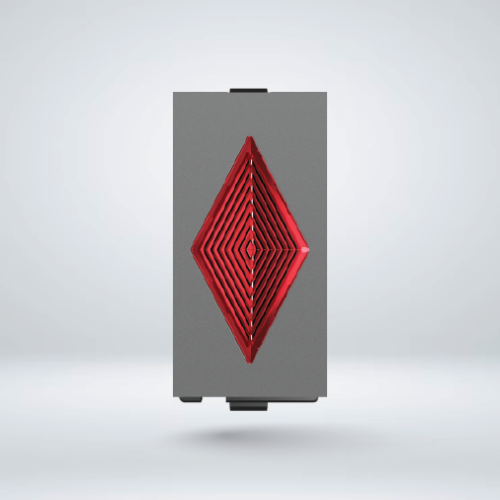 Indicator With Led&Red Diffuser