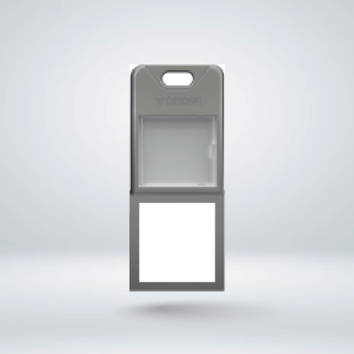 Key Tag With Key Ring Only