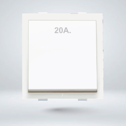 2M 20A. 1 Way Switch