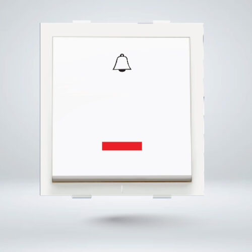 2M 6A. Bell Push Switch With Indicator
